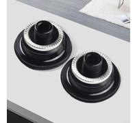 Front Hub QR Thru Axle Adapter Converter M9 to 15mm Shaft 100mm Opening and Rear Hub M10 to 12mm Shaft for Bikes with 8, 11 and 12 Speed Gears (9 * 100mm)