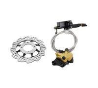 Front Hydraulic Disc Brake Kit Compatible With 110cc 125cc 140cc BBR TTR Pit Bike Models Universal For Most Pit Bikes Motocross(1 Set)