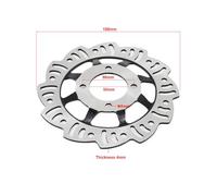 Front Hydraulic Disc Brake Kit Compatible With 110cc 125cc 140cc BBR TTR Pit Bike Models Universal For Most Pit Bikes Motocross(Brake Disc)
