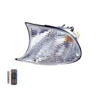 Front Indicator No Bulb Holder White Left - BMW 3 Series E46