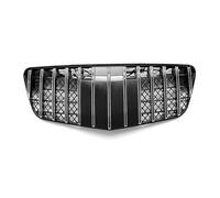 Front Inlet Grille Bumper Grill Compatible For Mercedes Benz E-Class W211 E200 E240 E320 E500 2007 2008 2009 Tuning Accessories(Silver)