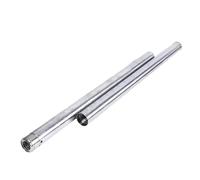 Front Inner Fork Tubes Pipes Pair for Kawasaki BJ250F 250TR 2003 2004 2005 2006 07 08 2009 2010 2011 2012 2013 Silver Brake Suspension Legs 37x600mm 44013-1506