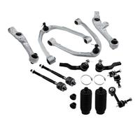 Front Inner Outer Tie Rod End Compatible With G35 350Z 2003 2004 2005 2006 2007 2008 2009 K621690 K621936