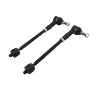 Front Inner Outer Tie Rods Assembly Set High Quality Durable Steering Suspension Tie Rod End Kit for Front Left Right Driver Passenger Side Vehicles 2 Pieces