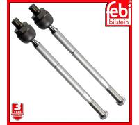 Front Inner Tie Rod x2 Left Right Febi 26045 For VW Jetta Passat Rabbit Scirocco