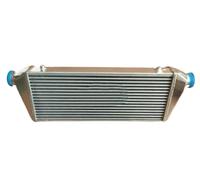 Front intercooler 710x220x52mm Universal Front Mount Aluminum Turbo Intercooler 2.25" 57mm Inlet/outlet Tubefin