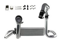 Front intercooler For Hyundai For Genesis 2.0T Turbo 2010-2012 BarPlate Aluminum Intercooler Piping Hose Kit Front Mount