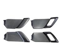 Front Interior Door Handle 4pcs Inner Door Open Handle Cover Interior for Toyota for Prius 2023 2024 Car Replacement Stickers Accessories(High Configuration)
