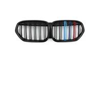 Front Kidney Bumper Grill Facelift Compatible For BMW X1 LCI F48 SUV 2020 2021 2022 Gloss Black Grille Car Accessories(Glossy Black 3 Color)