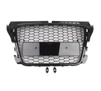 Front Kidney Grill Car Front Bumper Grille Upper Honeycomb Grill Cover Accessories Compatible With A3 8P For S3 2008 2009 2010 2011 2012