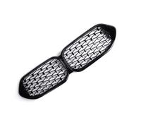 Front Kidney Grill Car Front Kidney Grille Diamond Style Compatible With BMW 2 Series For F44 220i 220d 216d 218d For Gran For Coupe 2021 2022 2023 2024(Glossy Black)