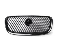 Front Kidney Grill Car Front Upper Grille Mesh Racing Grill Replacement Accessories Compatible With Jaguar For XF XFR 2012 2013 2014 2015(Black)