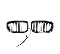 Front Kidney Grill Double Line Glow Auto Front Grille Racing Grills Replacement Compatible With BMW 1 Series For F20 2012 2013 2014
