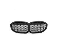 Front Kidney Grill Double Slat Grille Front Kidney Bumper Grill Radiator Grid Tuning For BMW F40 1 Series 2019-2023 Like 128ti M135i 118i Front Bumper Grille(Star Black)