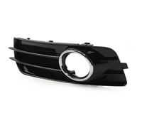 Front Kidney Grill For A3 For 8P For S-Line 2009-2012 Gloss Black Car Front Bumper Fog Light Grille With Chrome Ring Front Grille Grills(1Pcs Left)