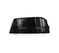 Front Kidney Grill For A3 For 8V For S-LINE For CONVERTIBLE 17-19 Gloss Black Front Bumper Fog Light Grille Front Grille Grills(Right)