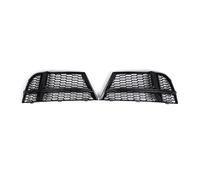 Front Kidney Grill For A3 For 8V For S-LINE SEDAN For CONVERTIBLE 17-19 Gloss Black Front Bumper Fog Light Bezel Grill Front Grille Grills