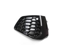 Front Kidney Grill For A3 For S-line 2021-2023 Front Bumper Fog Light Grille Cover 8YG807671A 8YG807672A(Black Left)