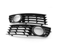 Front Kidney Grill For A4 For B6 2001-2005 Fog Lamp Grille ABS L/R Front Bumper Fog Light Grille 8E0807682 8E0807681(1Pair)