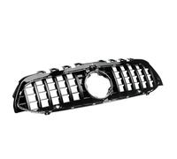 Front Kidney Grill For Benz W177 A250 A200 A45 For AMG 2018+ Glossy Black With Chrome For GTR Style Front Grill Grille Front Grills