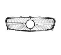 Front Kidney Grill For Benz X156 For GLA GLA200 GLA250 GLA260 2014-2019 Front Bumper Grill GT For AMG Diamond Style Grille Accessories Front Grills(17-19 Diamond Sliver)