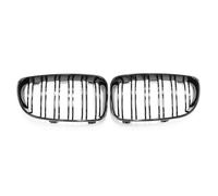Front Kidney Grill For BMW 1 Series E81 E87 128I 130I 135I 2008-2013 Glossy Black Grills Cover Front Bottom Bumper Kindly Facelift M Style Grille Front Grills