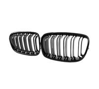 Front Kidney Grill For BMW 1 Series F20 F21 2011 2012 2013 2014 Gloss Black Front Bumper Kidney Grille Car Double Slat Racing Grills Front Grills