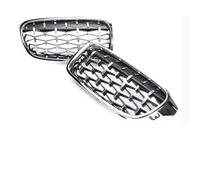 Front Kidney Grill For BMW 3 Series F30 F31 F35 2012-2019 Carbon Fiber Grill Facelift Racing Grille Kidney Front Bumper Grill Accessories Front Grills(All chrome diamond)