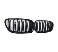 Front Kidney Grill For BMW 5 Series F10 F11 F18 520d 530d 540i 2010-2017 Car Front Kidney Sport Grille 1Pair Gloss Black Dual Slats Racing Grill Front Grills