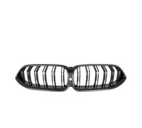 Front Kidney Grill For BMW 8 Series G14 G15 G16 2018-2022 Car Front Bumper Kidney Hood Grille Piano Black Carbon Style Auto Accessories Front Grills(Dual Carbon Style)