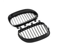 Front Kidney Grill For BMW E60 E61 5 Series For M5 525I 525Xi 528I 528Xi 530I 530Xi 2004-2009 One Pair Front Grilles Gloss Black Accessories Front Grills