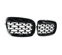Front Kidney Grill For BMW E70 E71 E72 For X5 For X6 2007-2013 Car Diamond Grills Front Kidney Grill Chrome Mesh Grille Car Accessories Black Front Grills