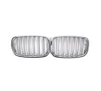 Front Kidney Grill For BMW For E70 E71 For X5 For X6 2008-2013 2Pcs Car Front Kidney Grille Chrome ABS Mesh Grill Front Grille Grills