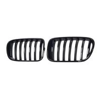 Front Kidney Grill For BMW For X3 F25 2010 2011 2012 2013 ABS Gloss Black Front Bumper Kidney Grille Racing Grill Car Accessories 1 Line Replacement Front Grills