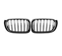 Front Kidney Grill For BMW For X3 For X4 F25 F26 2014-2017 1Pair Front Bumper Kidney Grille Car Double Line Sport Grill Glossy Black Cover Front Grills
