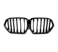 Front Kidney Grill For BMW For X6 G06 M60I For LCI 2024+ Car Front Radiator Kidney Bumper Hood Grille Front Bumper Grille Glossy Black Single Line Front Grills