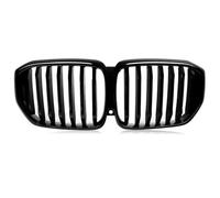 Front Kidney Grill For BMW G05 For LCI For X5 2024+ Front Bumper Center Single Line Grille Grill Black Front Grills