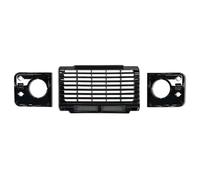Front Kidney Grill For Defender 90 110 Classic Vehicle Auto Parts Car Styling Car Heritage Front Grille Front Grills(Style 2 glossy black)