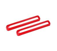 Front Kidney Grill For Dodge For Challenger 2015-2022 2pcs Front Grill Grille Inserts Cover Trim Black Red Blue Yellow Front Grills(Red)