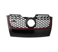 Front Kidney Grill For Golf 5 MK5 V For GTI Bumper Grille ABS Vehicle Fittings Rust-proof Shakeproof Front Grilles Center Auto Supply Red Line Front Grills