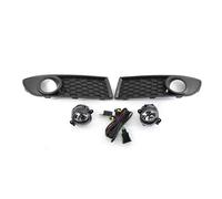 Front Kidney Grill For VW For Polo For MK4 For 9N3 2006-2009 Car Front Fog Light Grill Cover 6Q0853666G 6Q0853665E