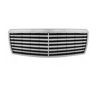 Front Kidney Grill Front Bumper Radiator Grill Mesh Middle Net Grid Base A1408800583 1408800583 For 1991-1998 W140 For Benz S600 Front Bumper Grille(Standard quality)