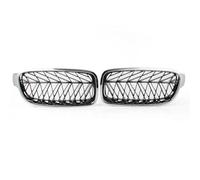 Front Kidney Grille 2Pcs Car Front Kidney Grille Auto Mesh Grill For BMW 3 series F35 F30 2013 2014 2015 2016 2017 2018 ABS Plastic Chrome Black Car Front Bumper Grille