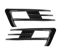 Front Kidney Grille For 7 MK7 For GTI 2014 2015 2016 2017 Pair Car Front Fog Light Grille Fog Lamp Lower Bumper Grill Glossy Black(Glossy Black)
