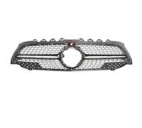 Front Kidney Grille For Benz A Class W177 2019-2023 Front Mask Grille Bumper Grill Decoration Body Kit Tuning Accessories GT Diamond Style Car Front Grilles(Diamond Black-Hole)