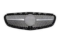 Front Kidney Grille For Benz E Class W212 2009-2015 E260 E300 E350 E200 Front Grille Bumper Grill Grid Tuning Accessories GT Diamond Style Car Front Grilles(13-15 Diamond Silver)
