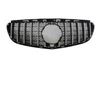 Front Kidney Grille For Benz E Class W212 2009-2015 E260 E300 E350 E200 Front Grille Bumper Grill Grid Tuning Accessories GT Diamond Style Car Front Grilles(13-15 G*T Silvery)