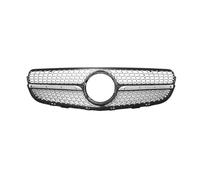Front Kidney Grille For Benz For GLC X253 2015-2019 Replacement Part Diamonds For GTR Style Front Inlet Mesh Bumper Grille Grid Grill Refit Tuning Car Front Grilles(Diamonds-Black)