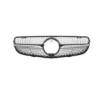 Front Kidney Grille For Benz For GLC X253 2015-2019 Replacement Part Diamonds For GTR Style Front Inlet Mesh Bumper Grille Grid Grill Refit Tuning Car Front Grilles(Diamonds-Black W360)