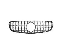 Front Kidney Grille For Benz For GLC X253 2015-2019 Replacement Part Diamonds For GTR Style Front Inlet Mesh Bumper Grille Grid Grill Refit Tuning Car Front Grilles(G*T-Black)